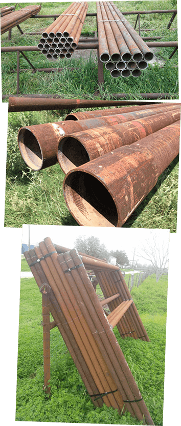 steel and metal pipe